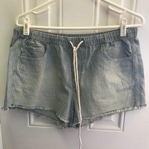 NWT! Aerie chambray shorts